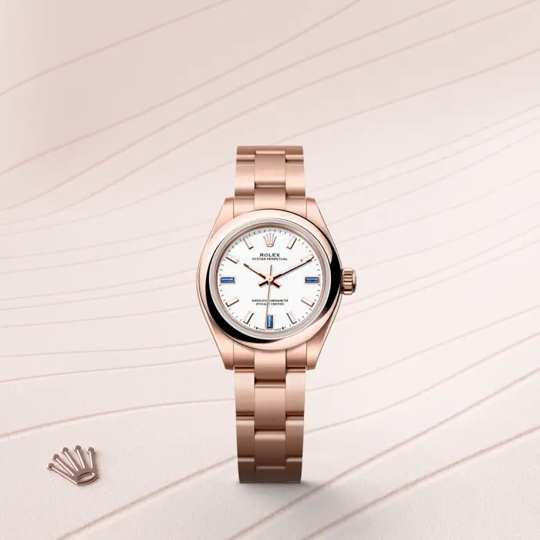 Rolex Oyster Perpetual 28腕錶18K永恒玫瑰金款,M276205-0002 - 慎昌鐘錶