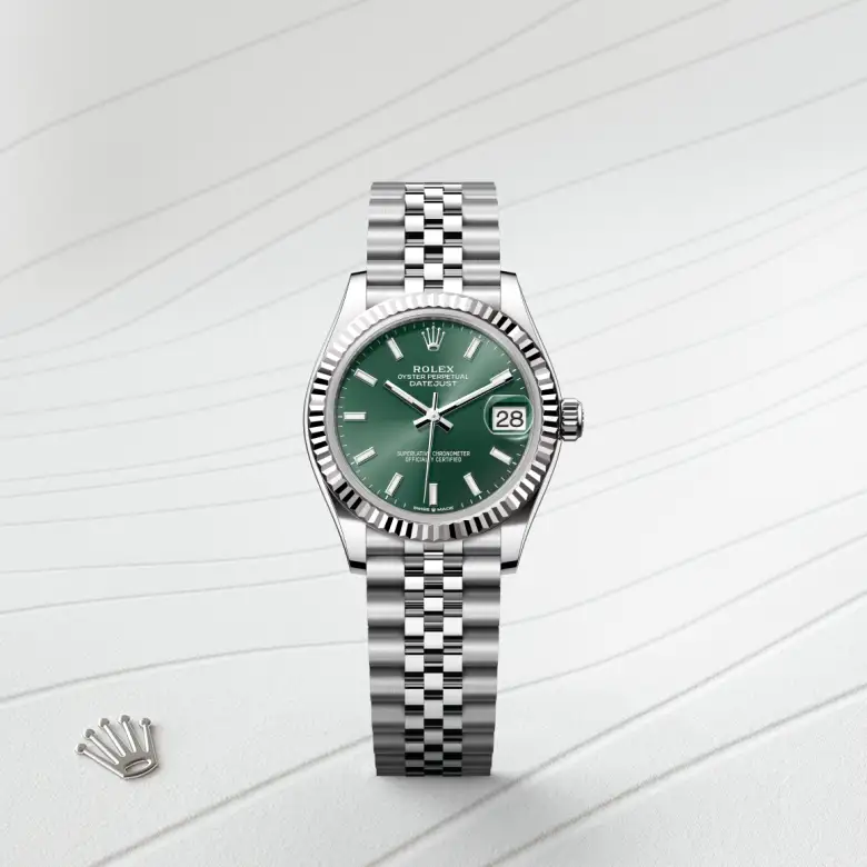 Rolex Datejust 31腕錶白色黃金鋼（蠔式鋼與白色黃金的組合）款，M278274-0018 - 慎昌鐘錶