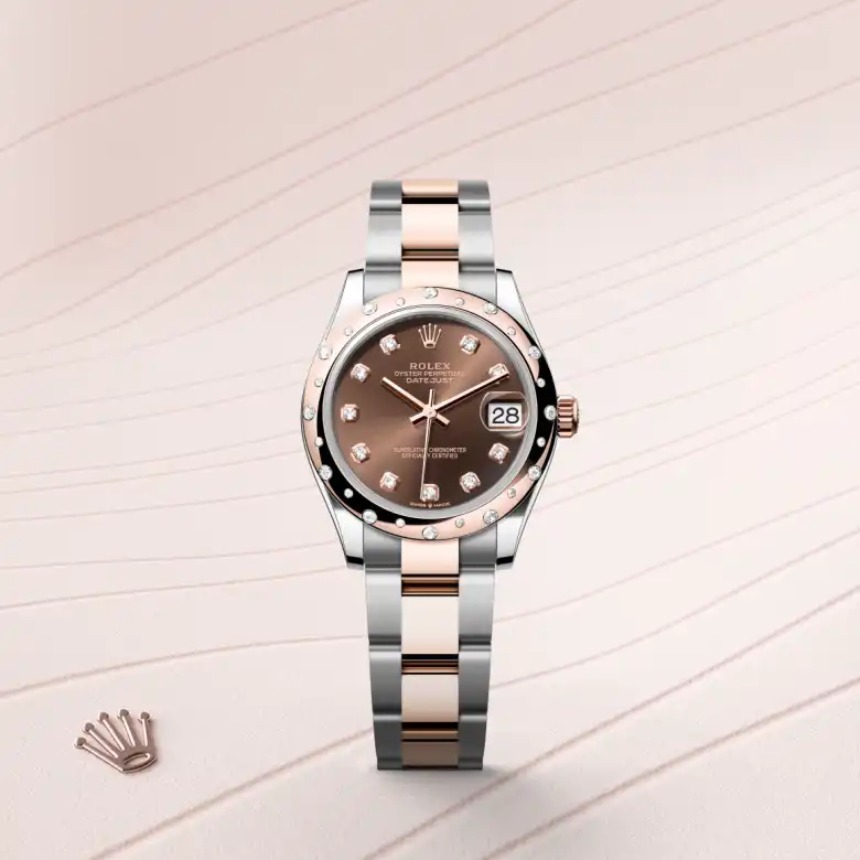 Rolex Datejust 31腕錶永恒玫瑰金鋼（蠔式鋼與永恒玫瑰金的組合）款，M278341RBR-0027 - 慎昌鐘錶