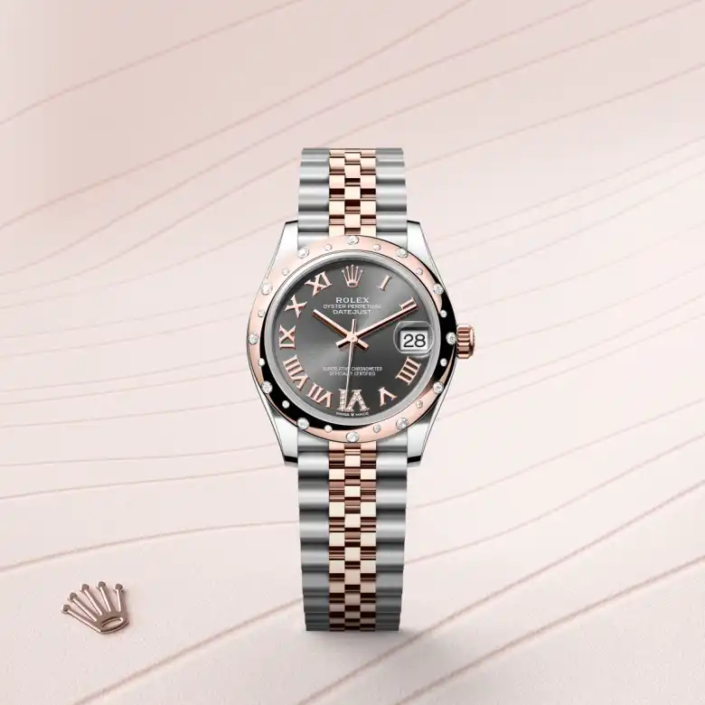 Rolex Datejust 31腕錶永恒玫瑰金鋼（蠔式鋼與永恒玫瑰金的組合）款，M278341RBR-0030 - 慎昌鐘錶