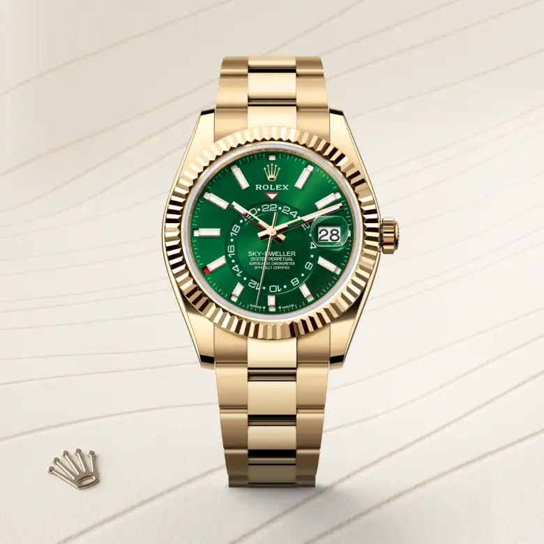 Rolex Sky-Dweller腕錶18K黃金款,M336938-0007 - 慎昌鐘錶