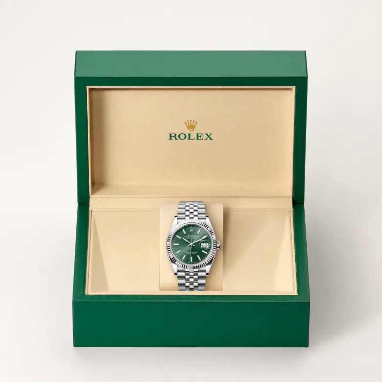 Rolex Datejust 36腕錶白色黃金鋼(蠔式鋼與白色黃金的組合)款,M126234-0051 - 慎昌鐘錶