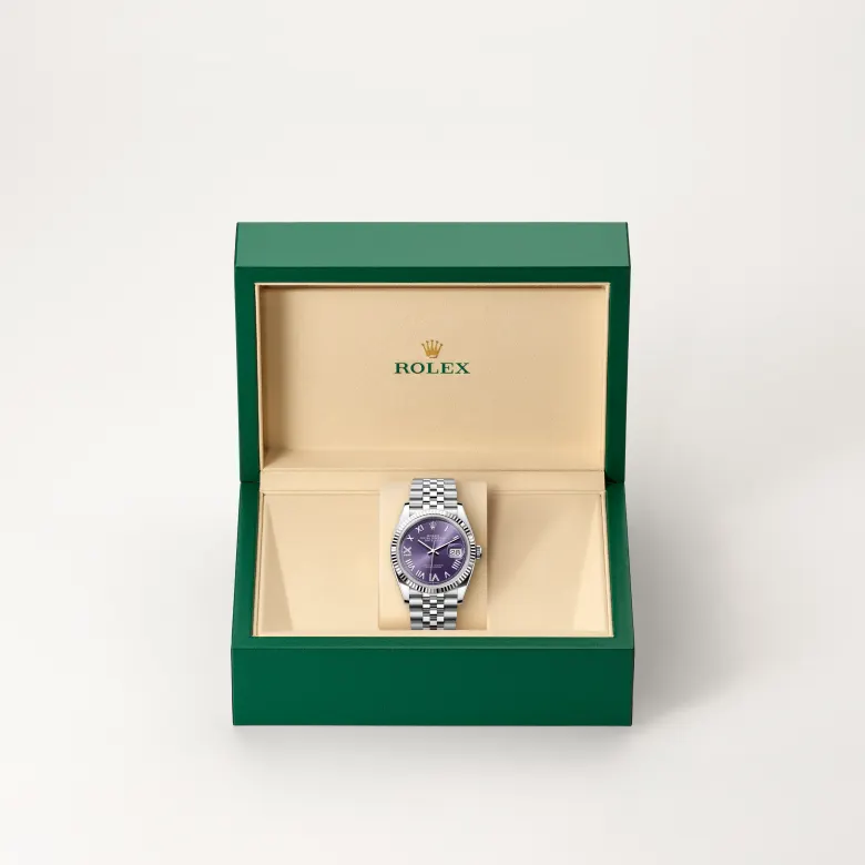 Rolex Datejust 36腕錶白色黃金鋼（蠔式鋼與白色黃金的組合）款，M126234-0063 - 慎昌鐘錶