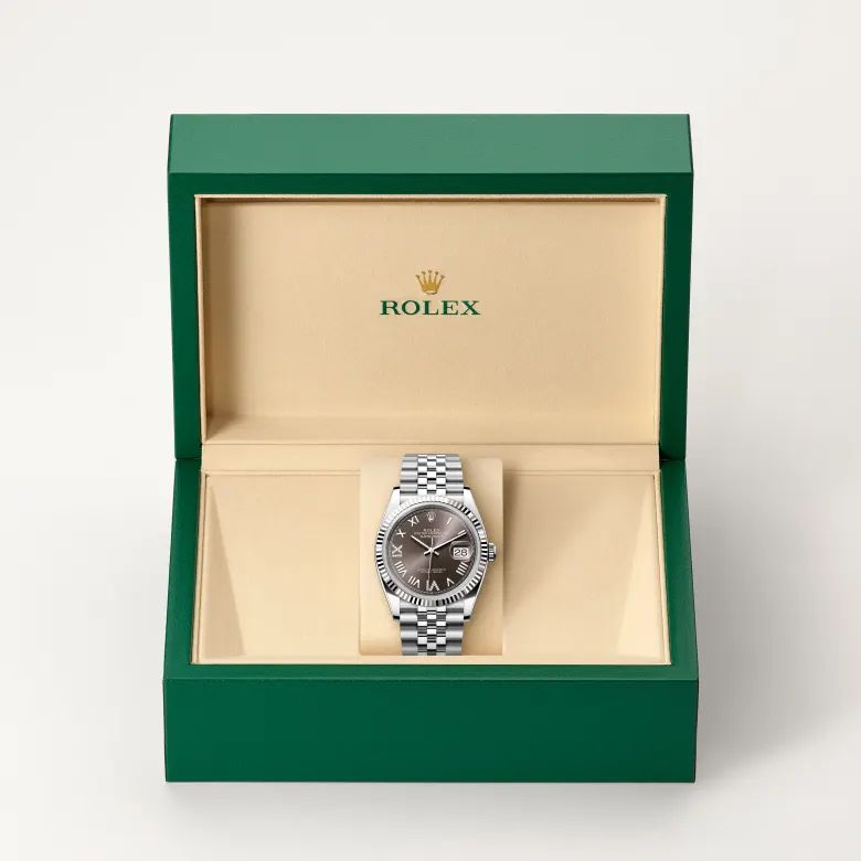Rolex Datejust 36腕錶白色黃金鋼（蠔式鋼與白色黃金的組合）款，M126234-0071 - 慎昌鐘錶
