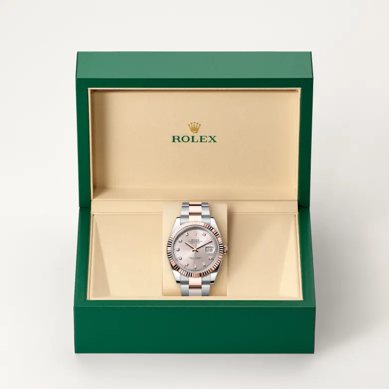 Rolex Datejust 41腕錶永恒玫瑰金鋼（蠔式鋼與永恒玫瑰金的組合）款，M126331-0007 - 慎昌鐘錶