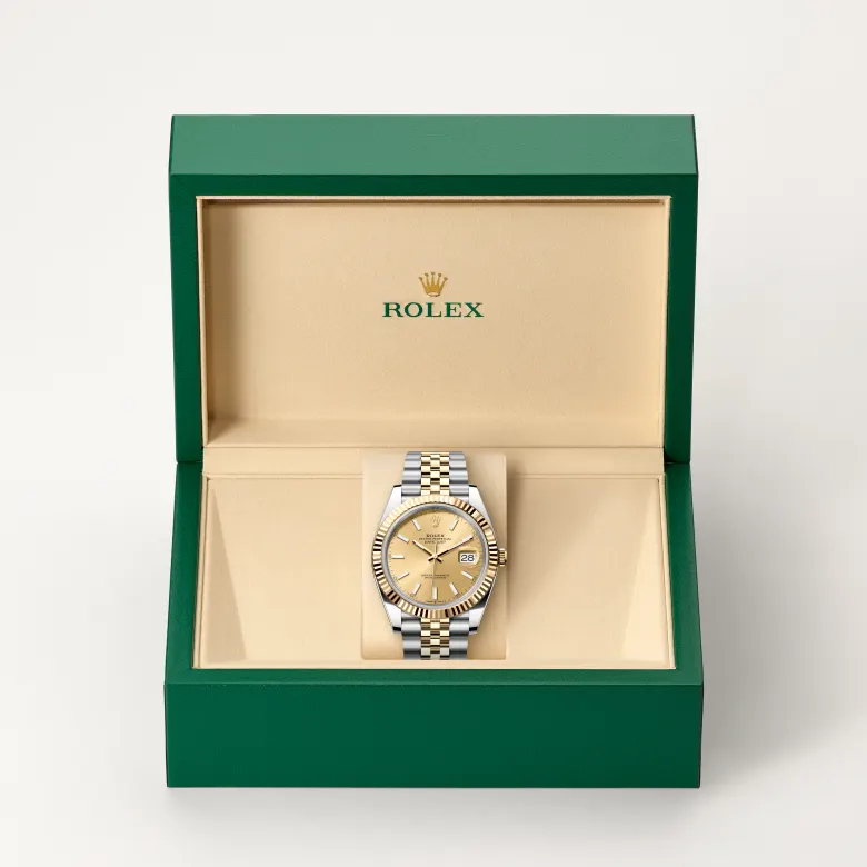Rolex Datejust 41腕錶黃金鋼(蠔式鋼與黃金的組合)款,M126333-0010 - 慎昌鐘錶