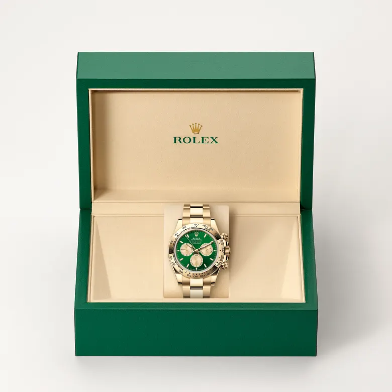 Rolex Cosmograph Daytona腕錶18K黃金款，M126508-0008 - 慎昌鐘錶
