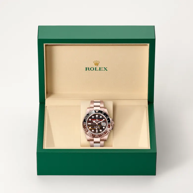 Rolex GMT-Master II腕錶18K永恒玫瑰金款,M126715CHNR-0002 - 慎昌鐘錶
