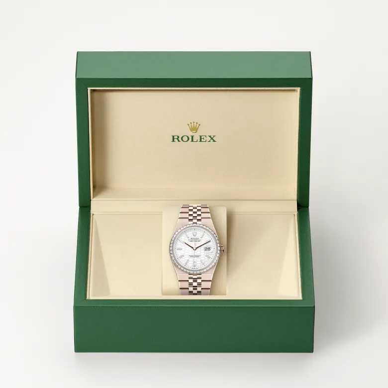 Rolex Land-Dweller 36腕錶18K永恒玫瑰金款，M127285TBR-0002 - 慎昌鐘錶