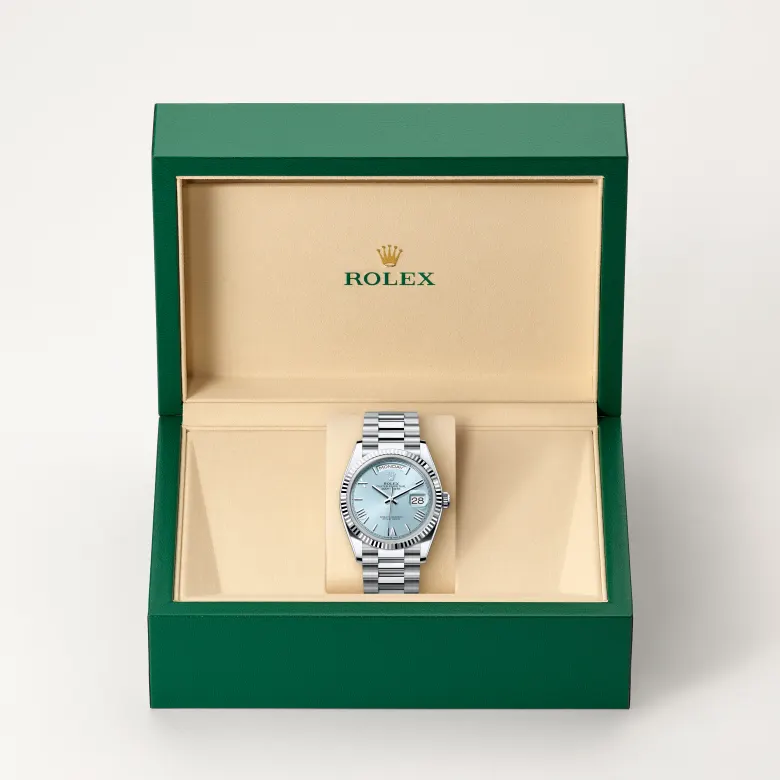 Rolex Day-Date 36腕錶鉑金款,M128236-0018 - 慎昌鐘錶