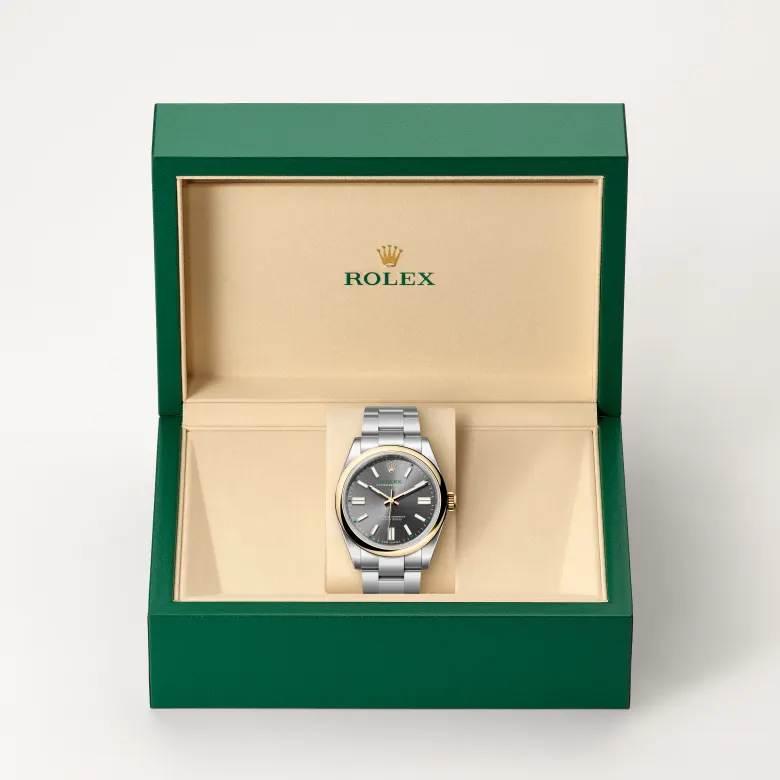 Rolex Oyster Perpetual 41腕錶黃金鋼（蠔式鋼與黃金的組合）款，M134303-0001 - 慎昌鐘錶