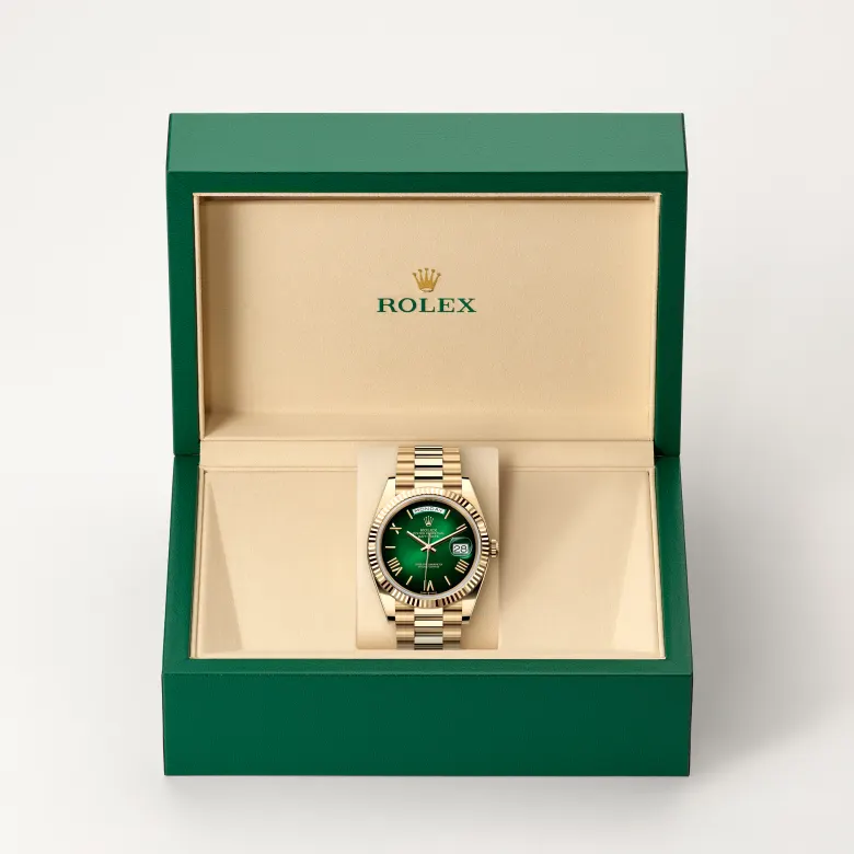 Rolex Day-Date 40腕錶18K黃金款，M228238-0069 - 慎昌鐘錶