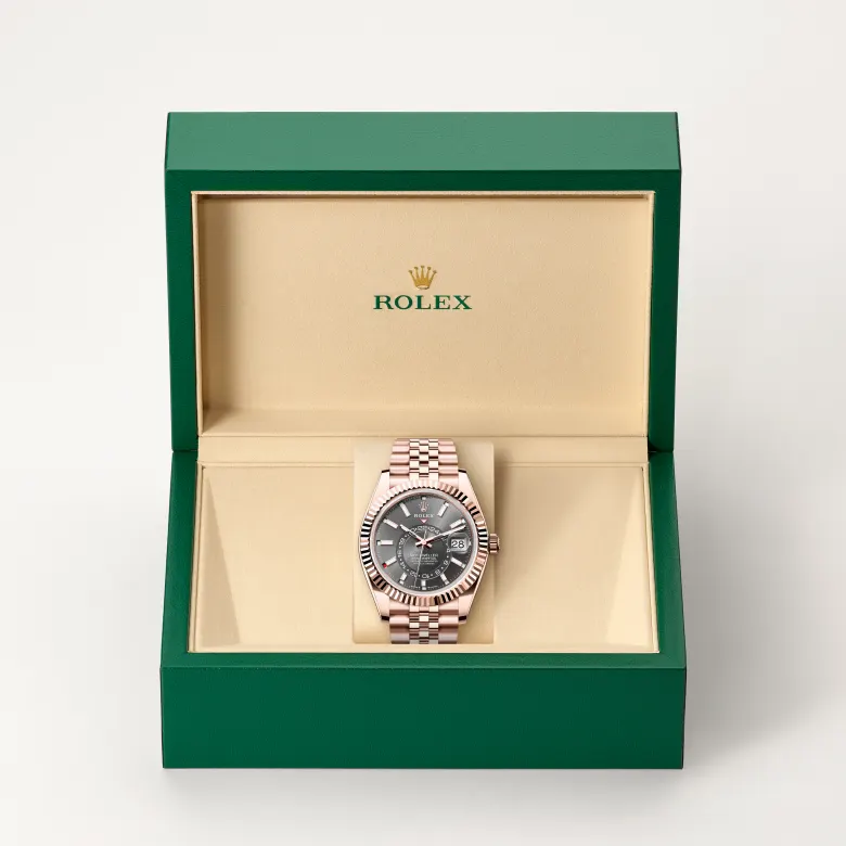 Rolex Sky-Dweller腕錶18K永恒玫瑰金款,M336935-0008 - 慎昌鐘錶