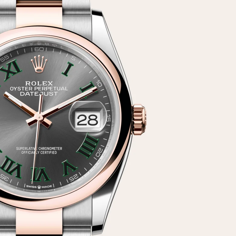 Rolex Datejust 36腕錶永恒玫瑰金鋼（蠔式鋼與永恒玫瑰金的組合）款，M126201-0030 - 慎昌鐘錶