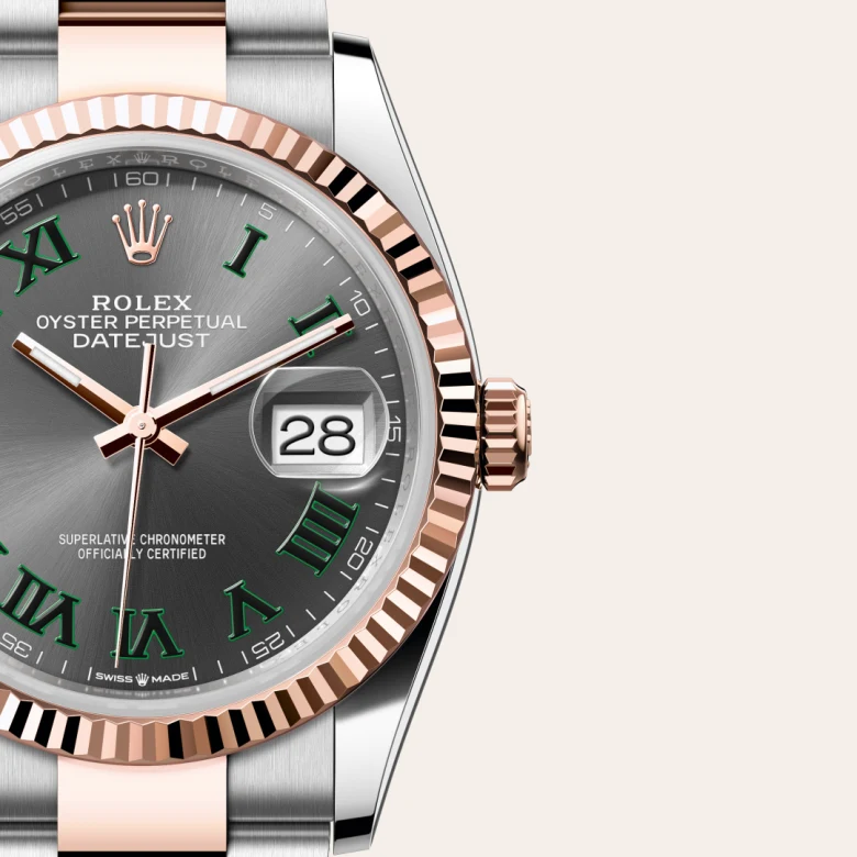 Rolex Datejust 36腕錶永恒玫瑰金鋼（蠔式鋼與永恒玫瑰金的組合）款，M126231-0030 - 慎昌鐘錶