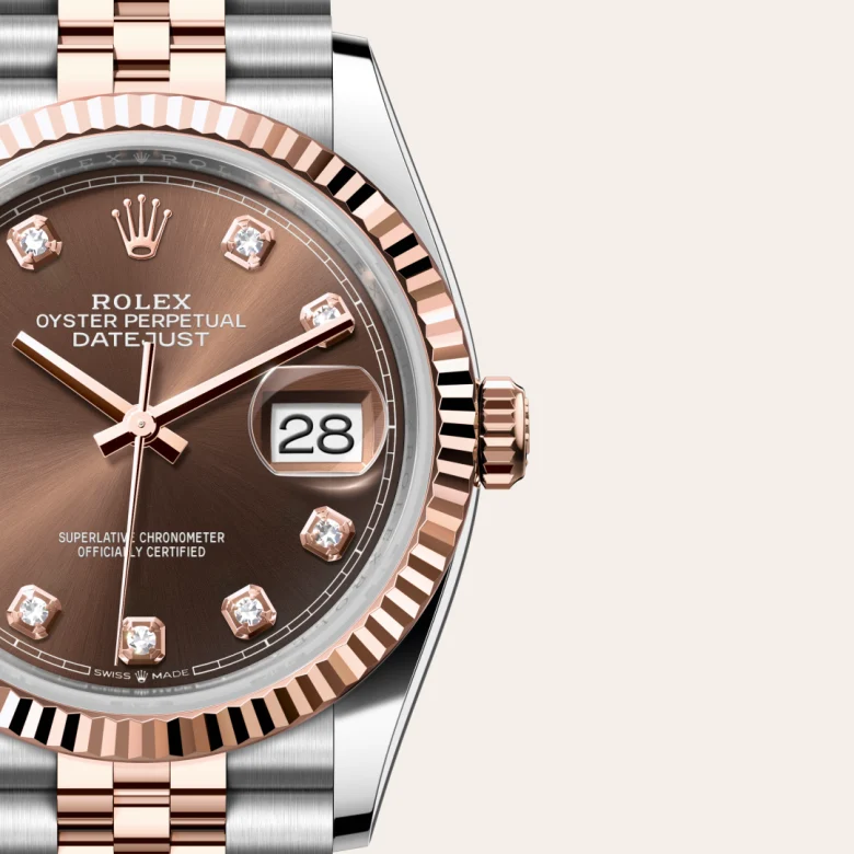 Rolex Datejust 36腕錶永恒玫瑰金鋼(蠔式鋼與永恒玫瑰金的組合)款,M126231-0053 - 慎昌鐘錶