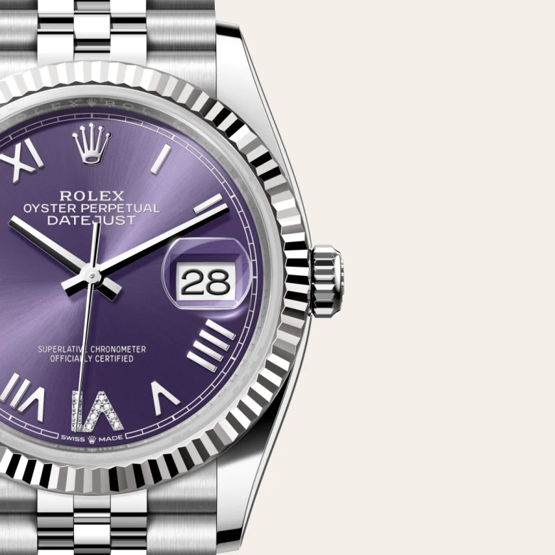 Rolex Datejust 36腕錶白色黃金鋼（蠔式鋼與白色黃金的組合）款，M126234-0063 - 慎昌鐘錶