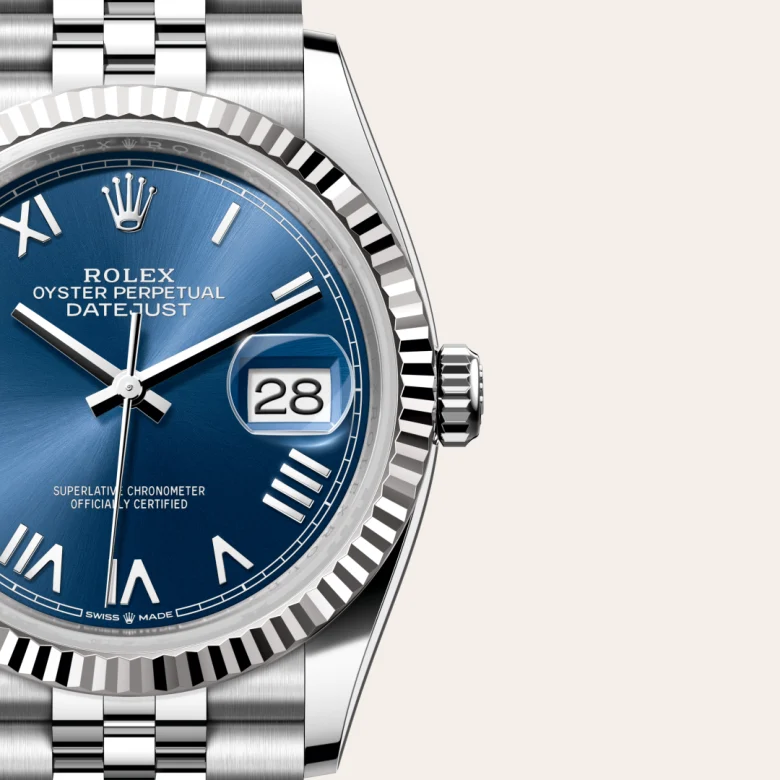 Rolex Datejust 36腕錶白色黃金鋼（蠔式鋼與白色黃金的組合）款，M126234-0069 - 慎昌鐘錶