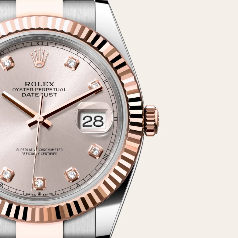 Rolex Datejust 41腕錶永恒玫瑰金鋼（蠔式鋼與永恒玫瑰金的組合）款，M126331-0007 - 慎昌鐘錶