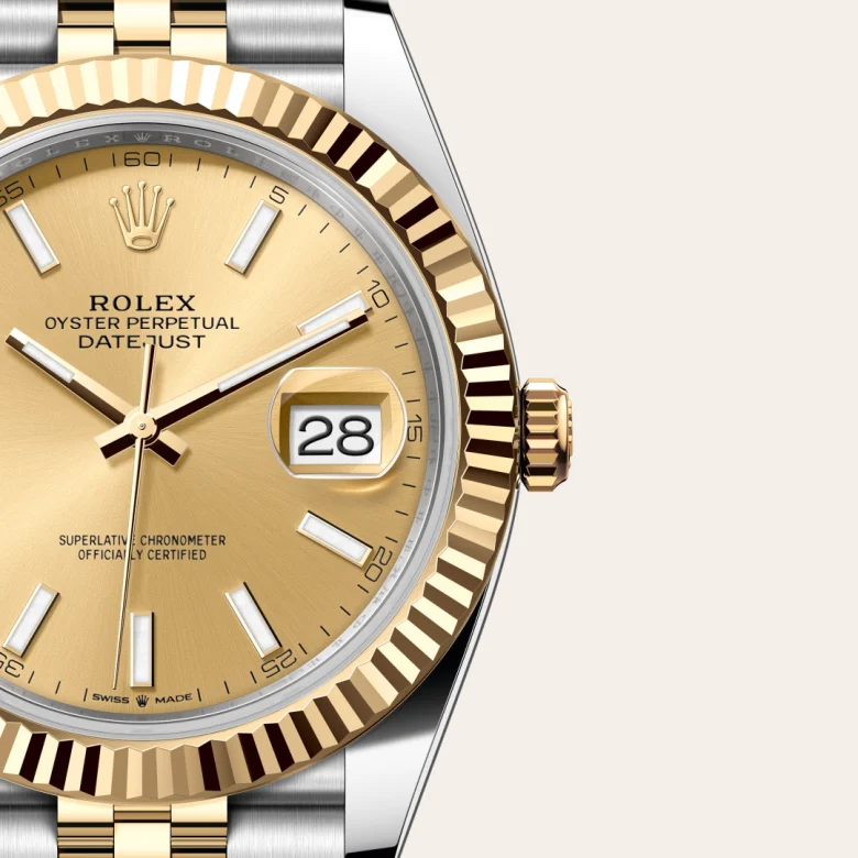 Rolex Datejust 41腕錶黃金鋼(蠔式鋼與黃金的組合)款,M126333-0010 - 慎昌鐘錶