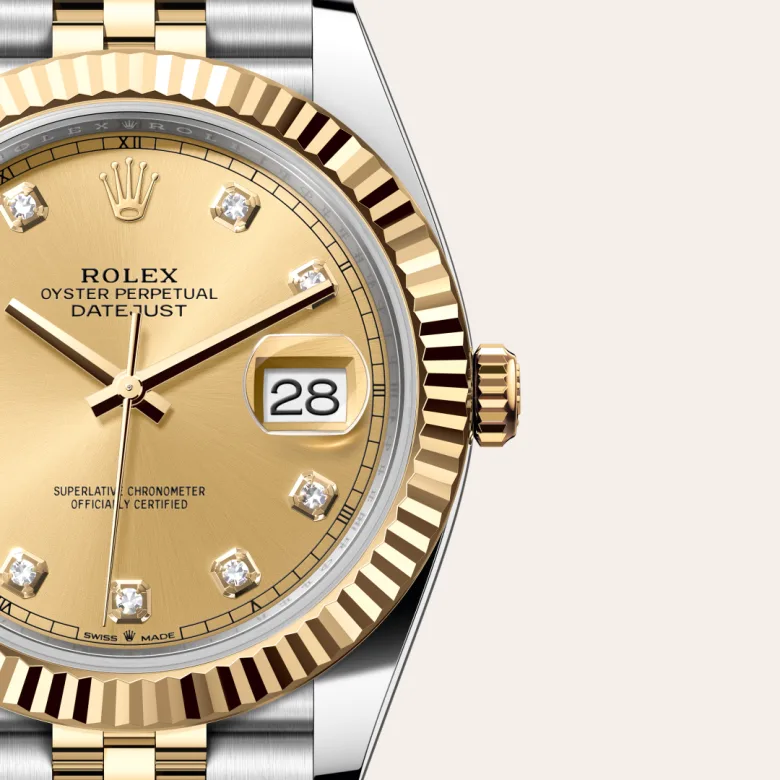 Rolex Datejust 41腕錶黃金鋼(蠔式鋼與黃金的組合)款,M126333-0012 - 慎昌鐘錶