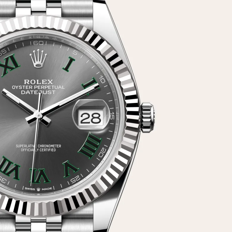 Rolex Datejust 41腕錶白色黃金鋼(蠔式鋼與白色黃金的組合)款,M126334-0022 - 慎昌鐘錶