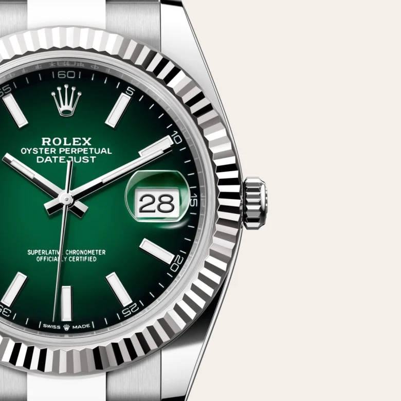 Rolex Datejust 41腕錶白色黃金鋼(蠔式鋼與白色黃金的組合)款,M126334-0033 - 慎昌鐘錶