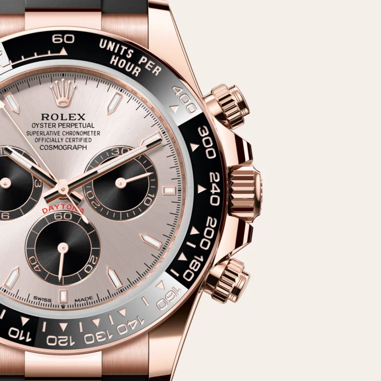 Rolex Cosmograph Daytona腕錶18K永恒玫瑰金款，M126515LN-0006 - 慎昌鐘錶