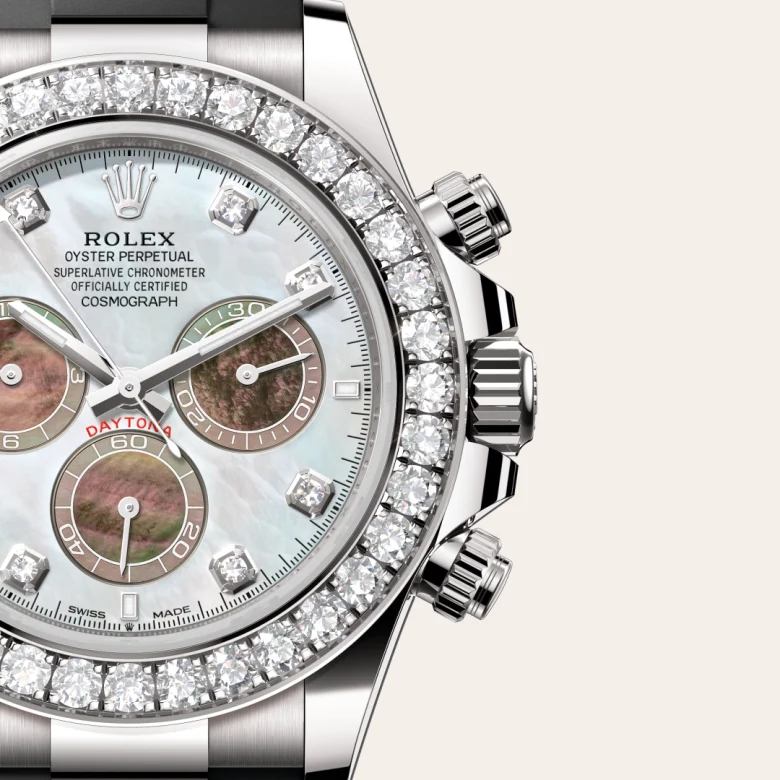 Rolex Cosmograph Daytona腕錶18K白色黃金款，M126589RBR-0001 - 慎昌鐘錶
