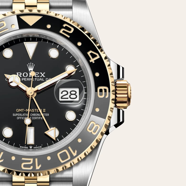 Rolex GMT-Master II腕錶黃金鋼(蠔式鋼與黃金的組合)款,M126713GRNR-0001 - 慎昌鐘錶