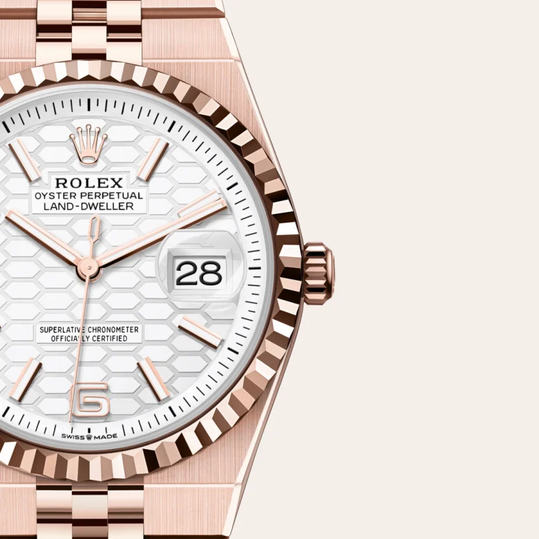 Rolex Land-Dweller 36腕錶18K永恒玫瑰金款,M127235-0001 - 慎昌鐘錶