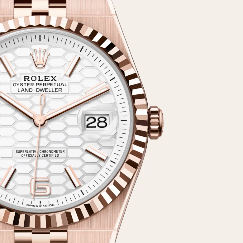 Rolex Land-Dweller 40腕錶18K永恒玫瑰金款,M127335-0001 - 慎昌鐘錶