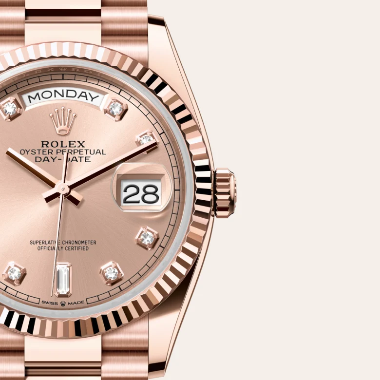 Rolex Day-Date 36腕錶18K永恒玫瑰金款,M128235-0009 - 慎昌鐘錶