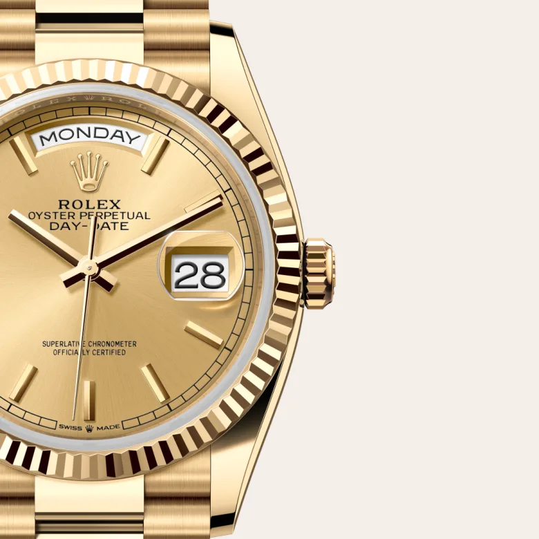 Rolex Day-Date 36腕錶18K黃金款,M128238-0045 - 慎昌鐘錶