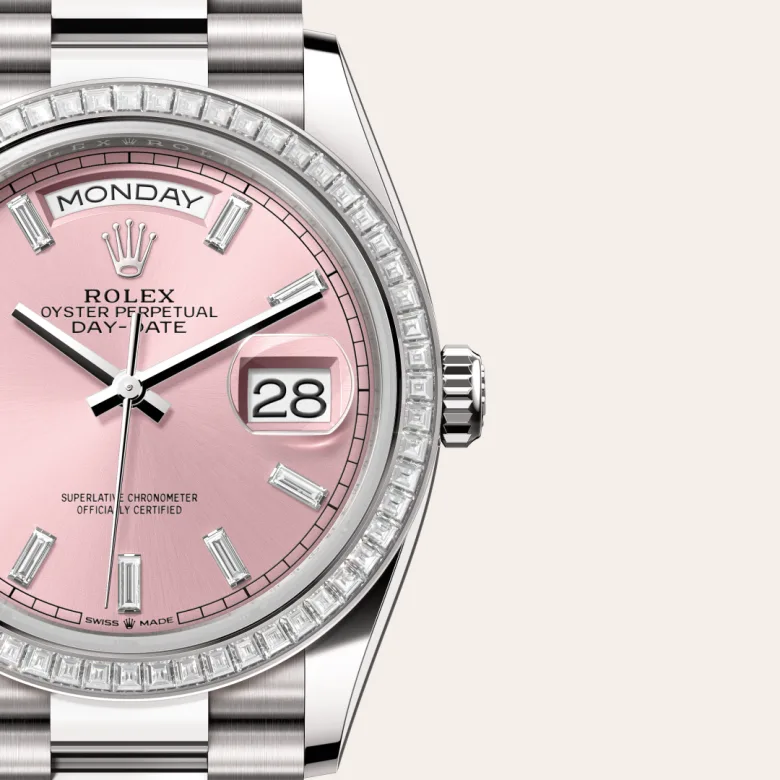 Rolex Day-Date 36腕錶18K白色黃金款,M128399TBR-0029 - 慎昌鐘錶