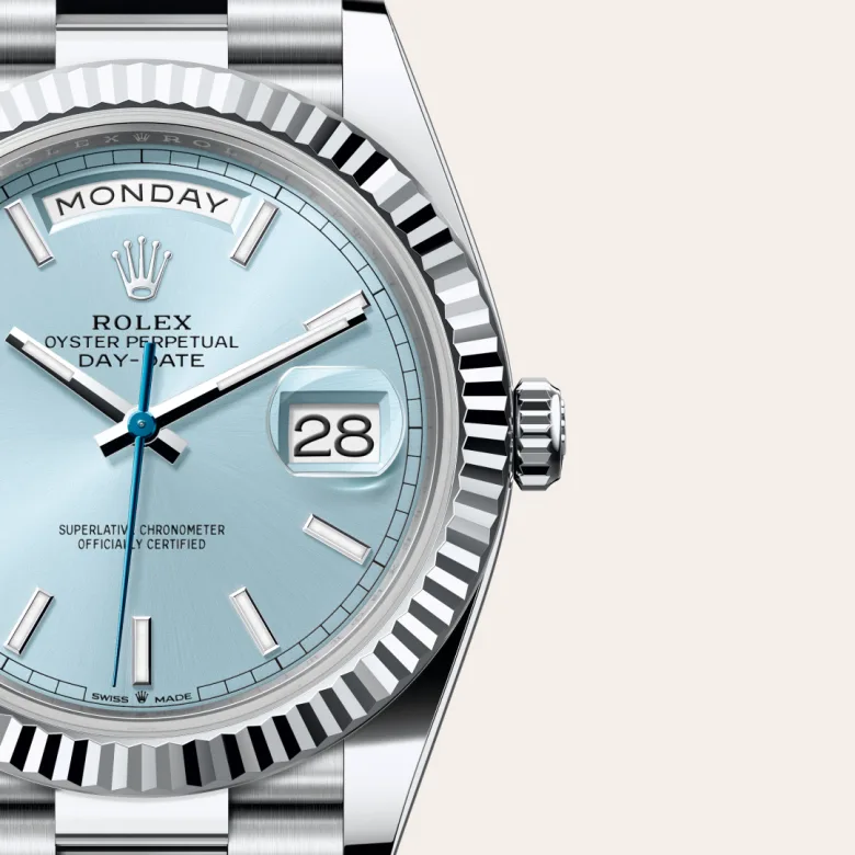 Rolex Day-Date 40腕錶鉑金款，M228236-0018 - 慎昌鐘錶