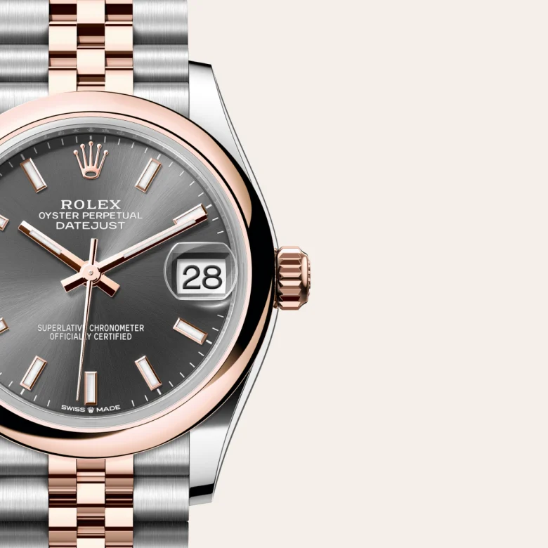 Rolex Datejust 31腕錶永恒玫瑰金鋼(蠔式鋼與永恒玫瑰金的組合)款,M278241-0018 - 慎昌鐘錶