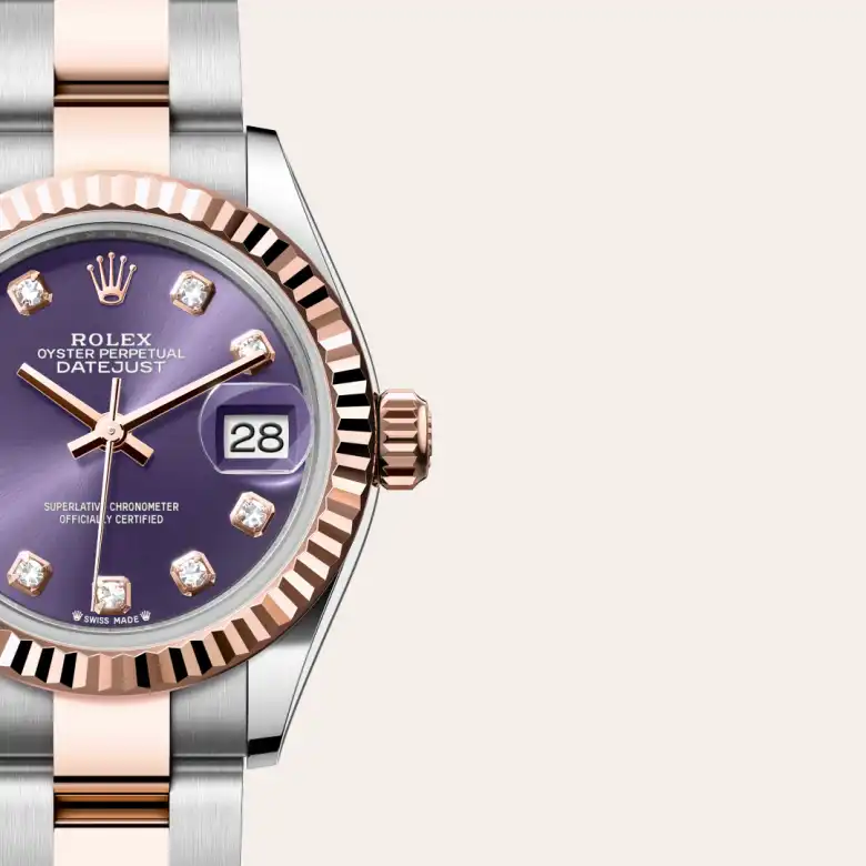 Rolex Lady-Datejust腕錶永恒玫瑰金鋼(蠔式鋼與永恒玫瑰金的組合)款,M279171-0016 - 慎昌鐘錶