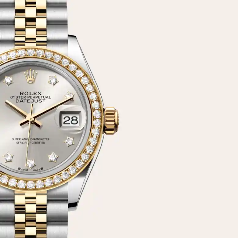 Rolex Lady-Datejust腕錶黃金鋼（蠔式鋼與黃金的組合）款，M279383RBR-0003 - 慎昌鐘錶