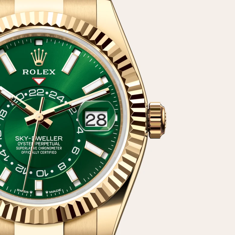 Rolex Sky-Dweller腕錶18K黃金款,M336938-0007 - 慎昌鐘錶