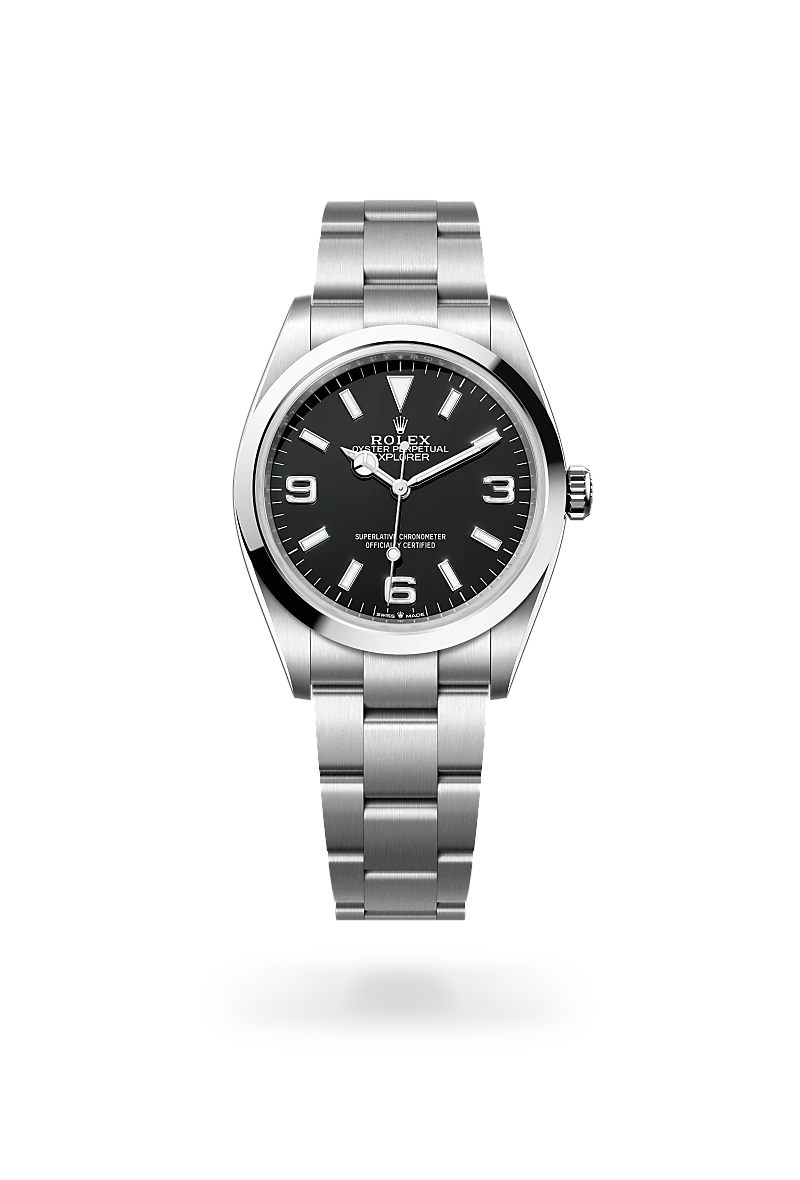 Rolex Explorer 36 腕錶 蠔式，36毫米，蠔式鋼，M124270-0001 - 慎昌鐘錶