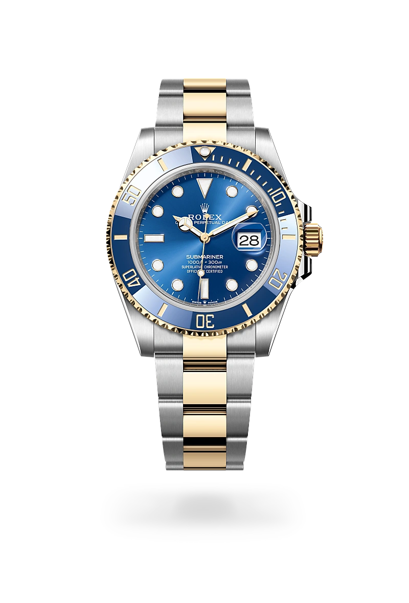 Rolex Submariner Date 腕錶 蠔式，41毫米，黃金及蠔式鋼，M126613LB-0002 - 慎昌鐘錶