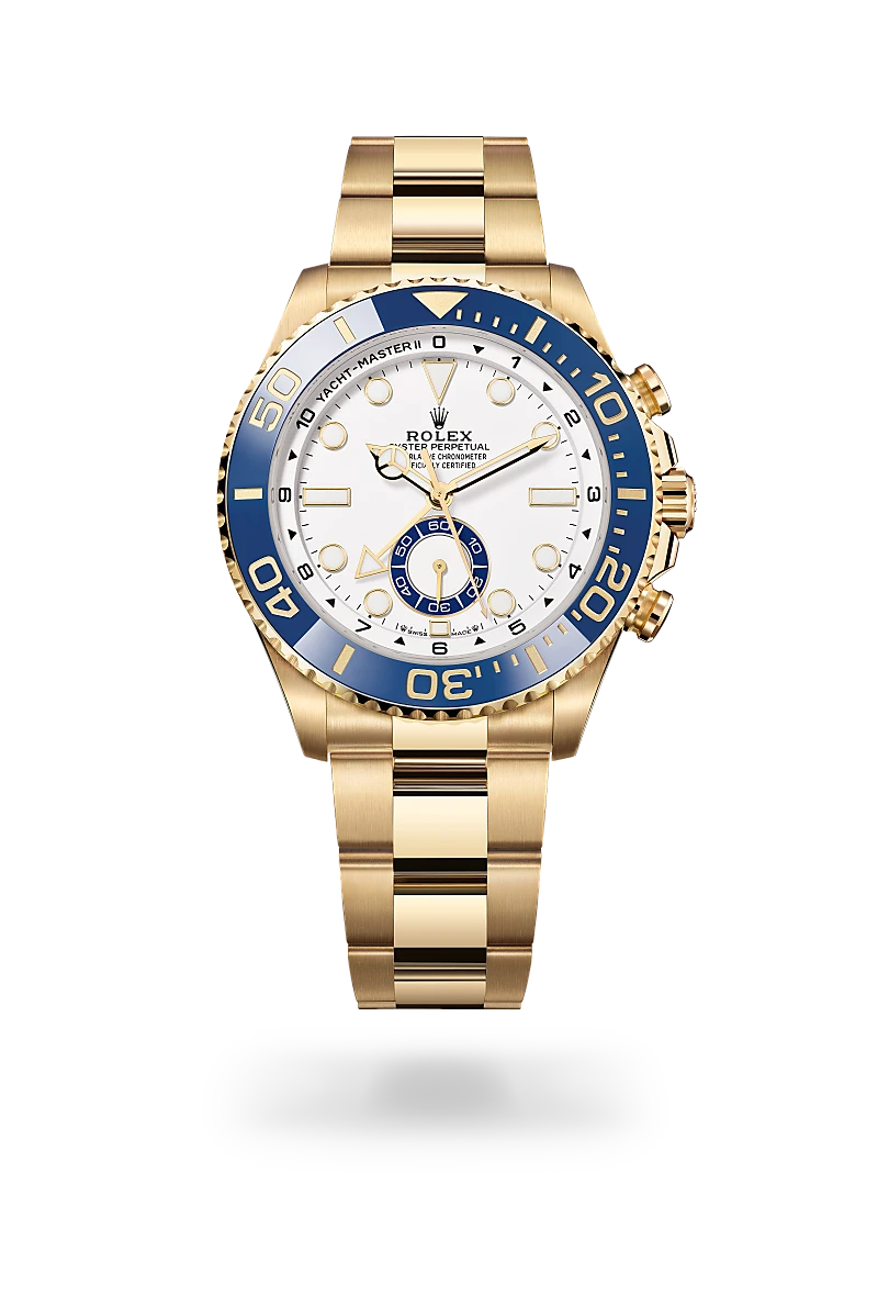 Rolex Yacht-Master II 腕錶 蠔式，44毫米，黃金，M126688-0001 - 慎昌鐘錶
