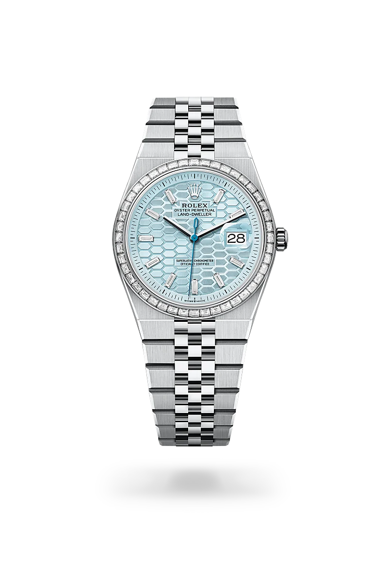 Rolex Land-Dweller 36 腕錶 蠔式，36毫米，鑽石及鉑金，M127286TBR-0001 - 慎昌鐘錶
