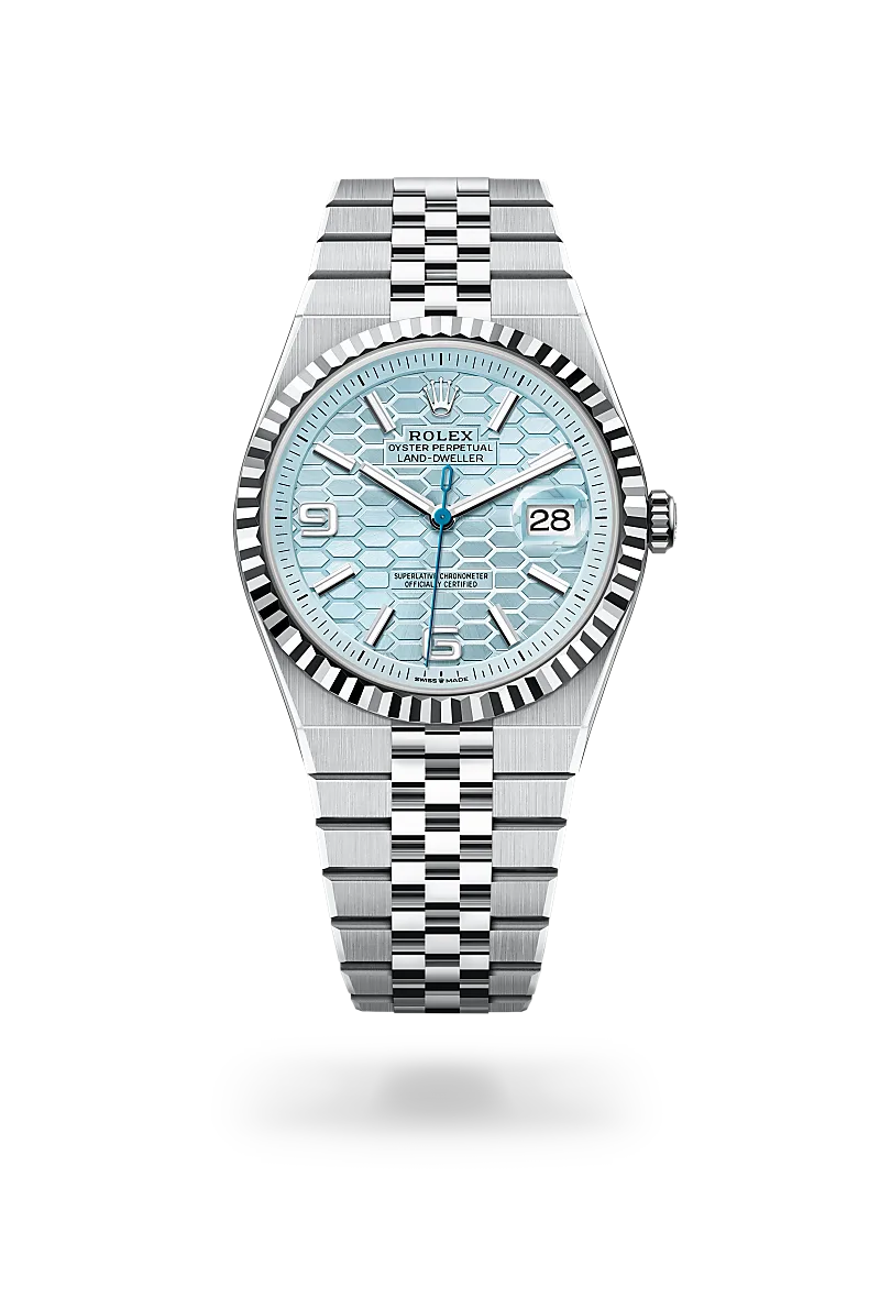 Rolex Land-Dweller 40 腕錶 蠔式，40毫米，鉑金，M127336-0001 - 慎昌鐘錶