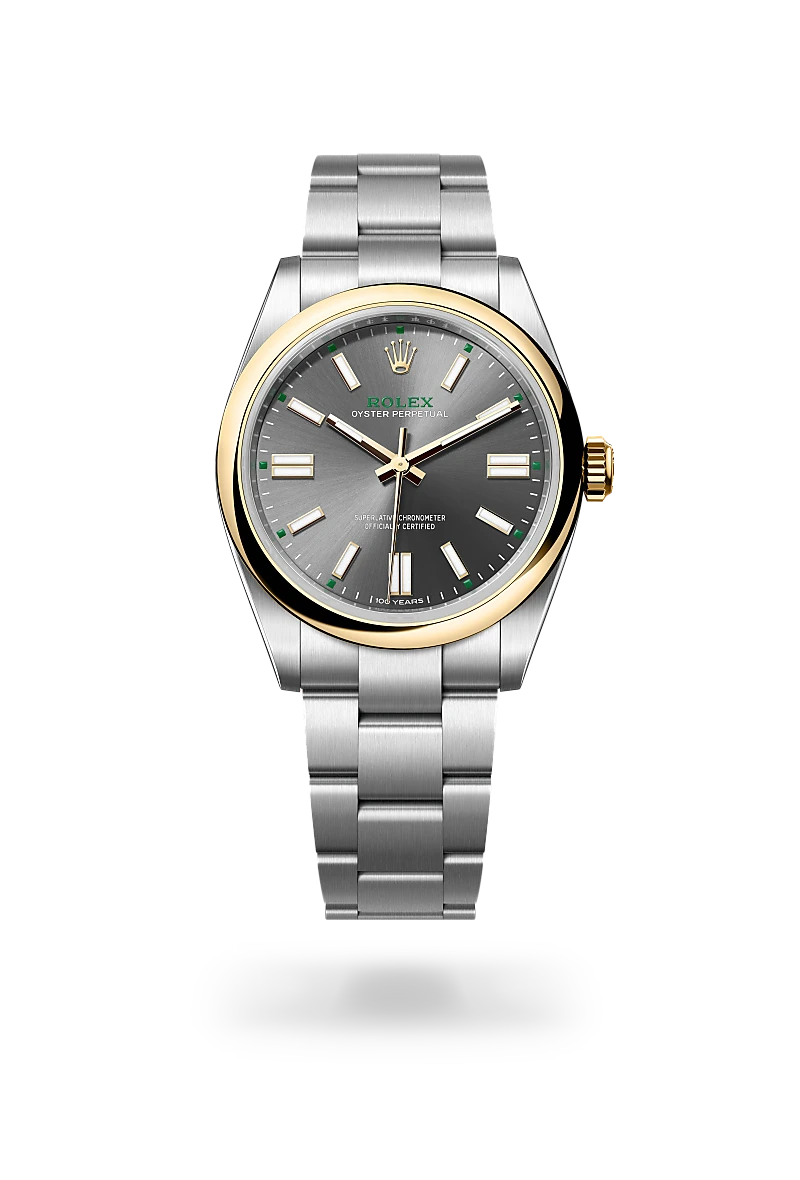 Rolex Oyster Perpetual 41 腕錶 蠔式，41毫米，黃金及蠔式鋼，M134303-0001 - 慎昌鐘錶