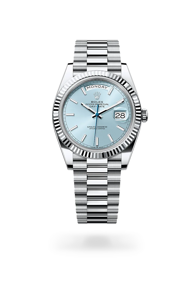 Rolex Day-Date 40 腕錶 蠔式，40毫米，鉑金，M228236-0018 - 慎昌鐘錶
