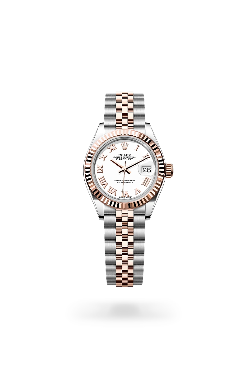 Rolex Lady-Datejust 腕錶 蠔式，28毫米，永恒玫瑰金及蠔式鋼，M279171-0021 - 慎昌鐘錶