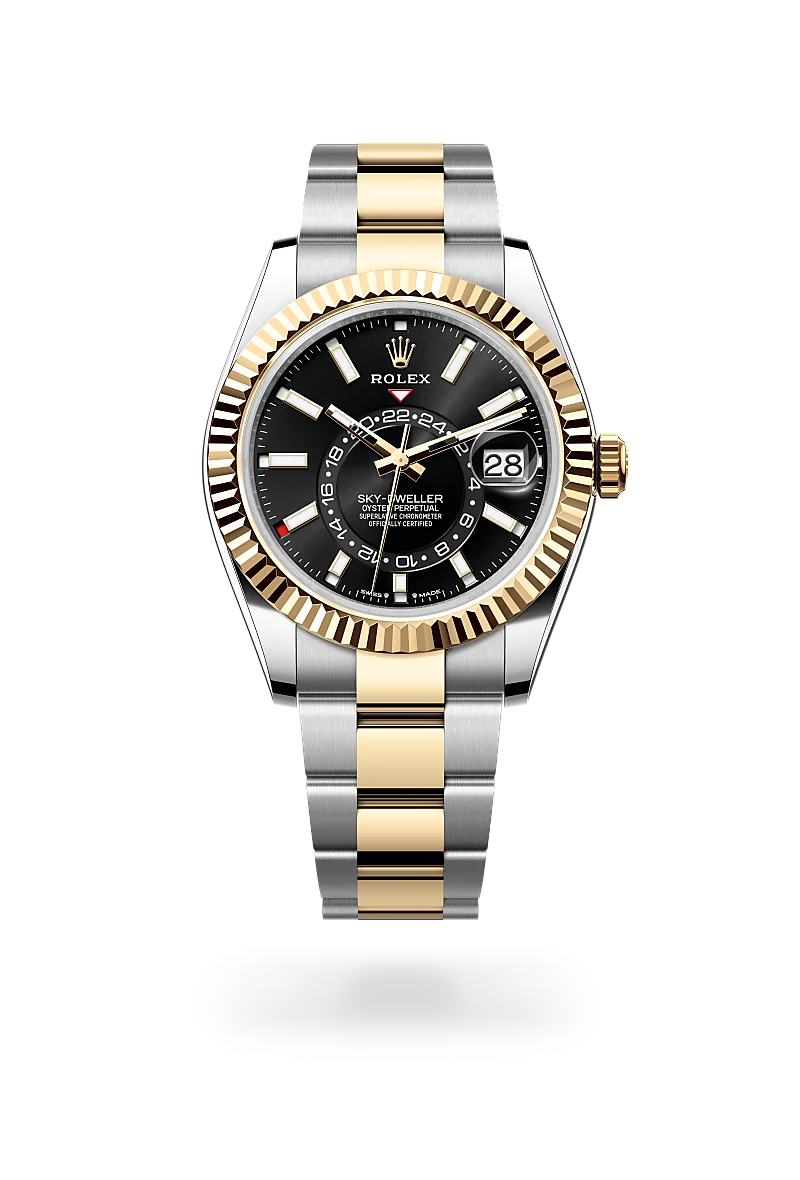Rolex Sky-Dweller 腕錶 蠔式，42毫米，黃金及蠔式鋼，M336933-0003 - 慎昌鐘錶