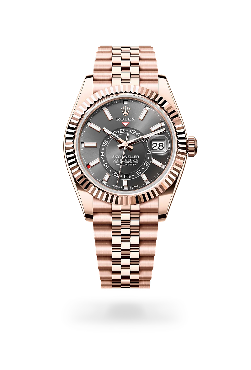 Rolex Sky-Dweller 腕錶 蠔式，42毫米，永恒玫瑰金，M336935-0008 - 慎昌鐘錶